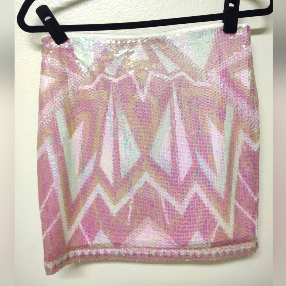 Decree  sequin skirt